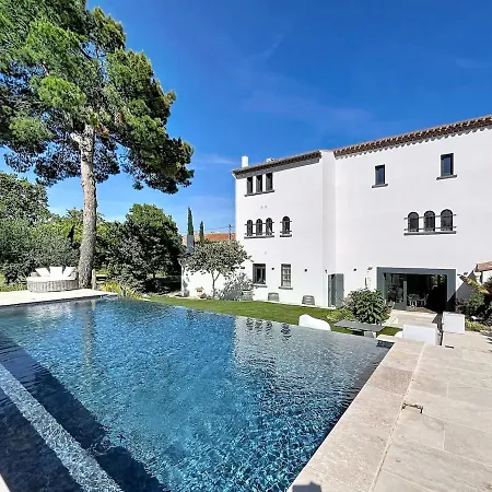 Villa Des 3 Cypres - Bâtisse De Charme - Piscine Ornaisons